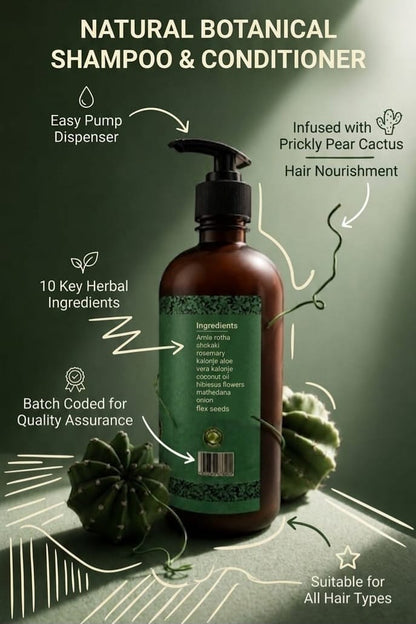 Natural Mehak Herbal Shampoo - 30+Herbs Formula